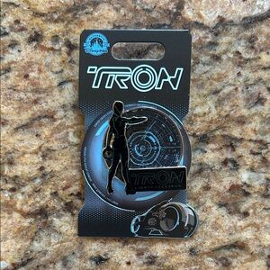 Disney Tron Lightcycle Enamel Pin - Black and Blue